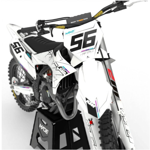 KTM Pin White dekalkit