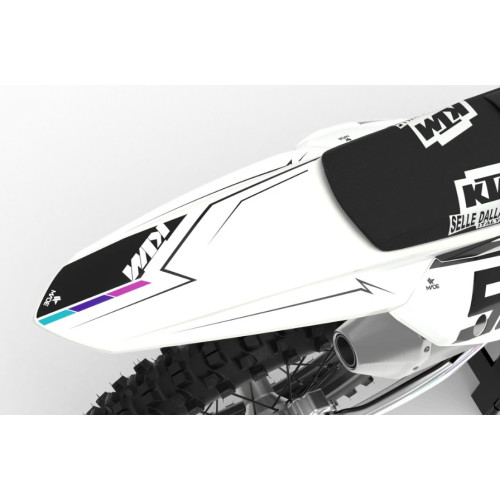 KTM Pin White dekalkit