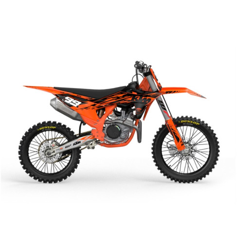 KTM Tron Black komplett dekalkit