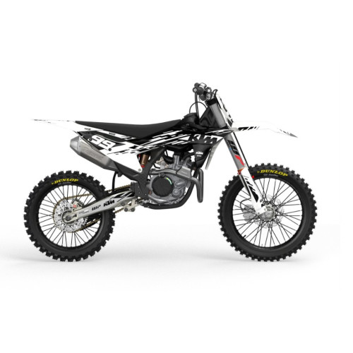 KTM Tron White komplett dekalkit