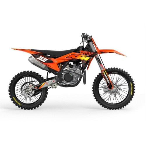 KTM Troy Black Komplett Dekalkit 