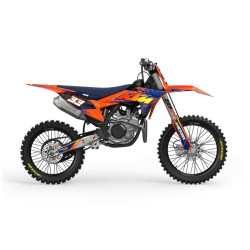 KTM Troy Blue Komplett Dekalkit 