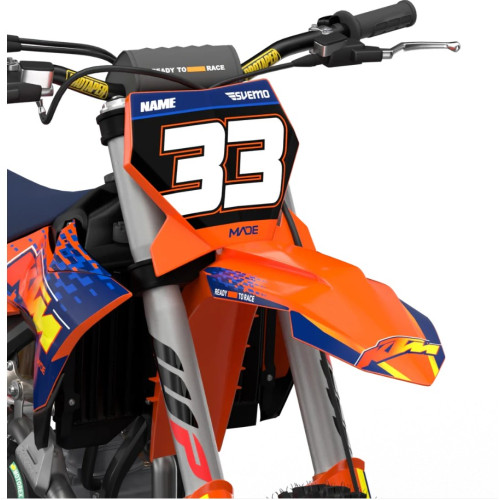 KTM Troy Blue Komplett Dekalkit 