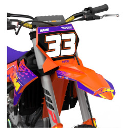 KTM Troy Purple Komplett Dekalkit 