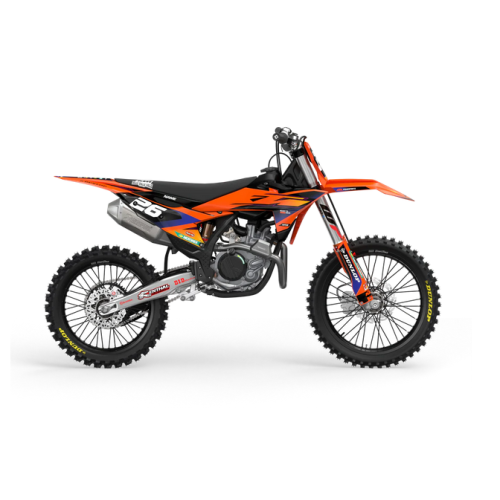 KTM Stock 26 Orange komplett dekalkit
