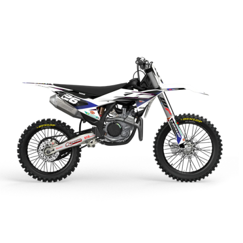 KTM Stock 26 White komplett dekalkit