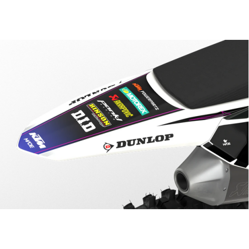 KTM Stock 26 White komplett dekalkit