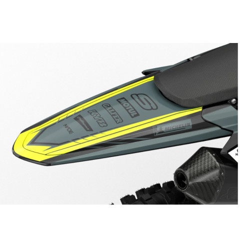 Sherco Fuzz Black komplett Dekalkit