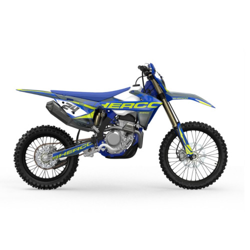 Sherco Fuzz Blue komplett Dekalkit