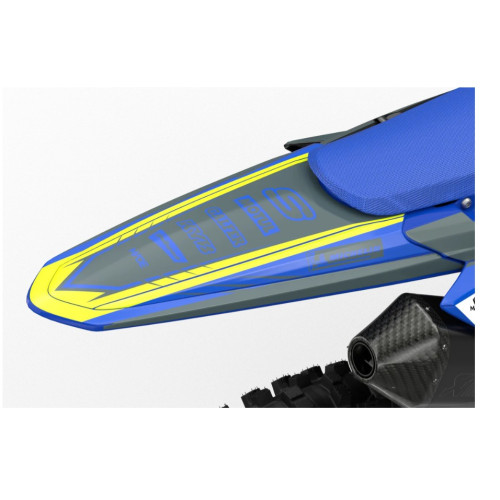 Sherco Fuzz Blue komplett Dekalkit