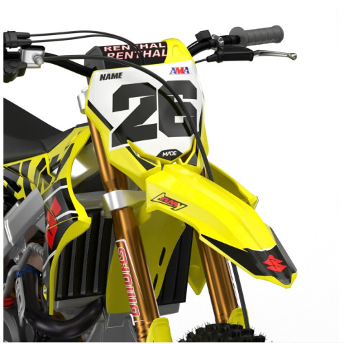 Suzuki Bolt Black Komplett dekalkit