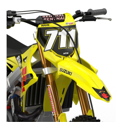 Suzuki Swipe Black Komplett dekalkit