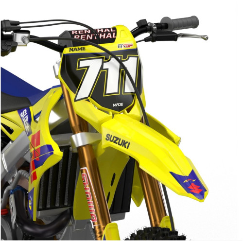 Suzuki Swipe Blue Komplett dekalkit