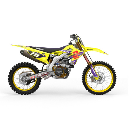 Suzuki Swipe Purple Komplett dekalkit