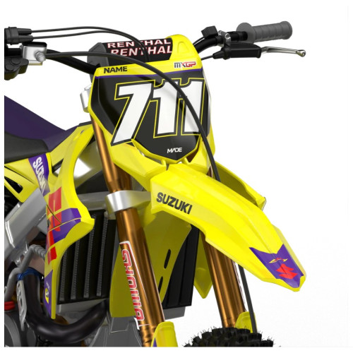 Suzuki Swipe Purple Komplett dekalkit