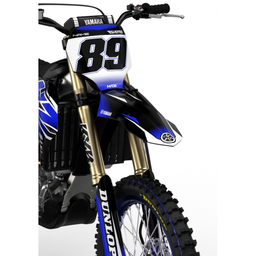 Yamaha Rival Black Komplett dekalkit