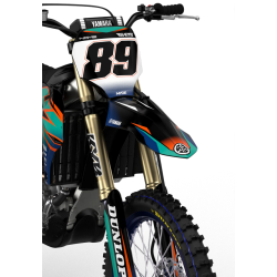 Yamaha Rival GreenOrange Komplett dekalkit