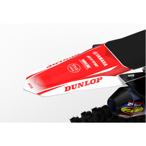 Yamaha Rival WhiteRed Komplett dekalkit