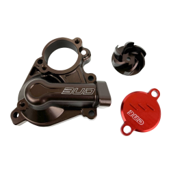 Bud Racing Oversized Vattenpumpskit Svart | Kawasaki KX450F