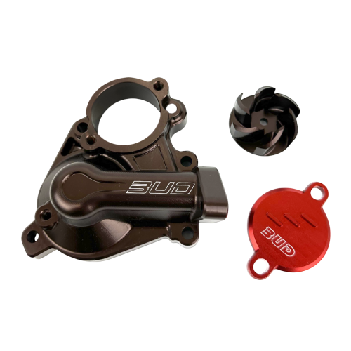 Bud Racing Oversized Vattenpumpskit Svart | Kawasaki KX450F