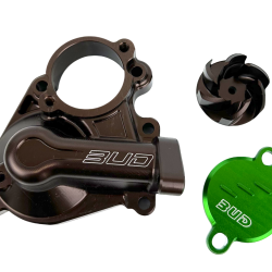 Bud Racing Oversized Vattenpumpskit Svart | Kawasaki KX450F Grön