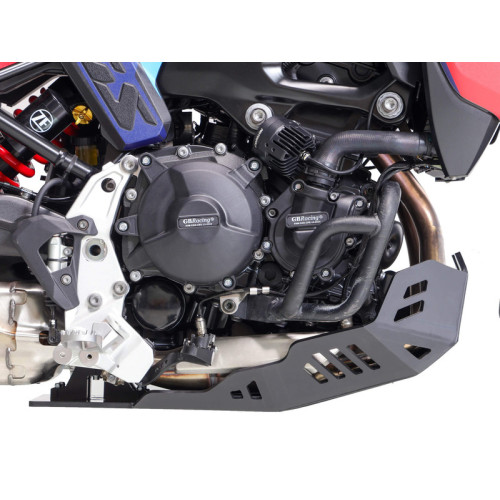 AXP Adventure Hasplåt HDPE 8mm Svart BMW F900GS (Outback Motortek crash bars) 24-