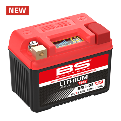 BS Battery BSLI-02 MAX Lithiumbatteri