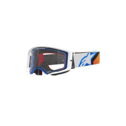 Alpinestars Goggle Supertech CORP Blå/Orange/Klart Alpinestars Goggle Supertech CORP Blå/Orange/Klart