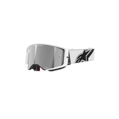Alpinestars Goggle Supertech CORP Vit/Spegel Silver Alpinestars Goggle Supertech CORP Vit/Spegel Silver
