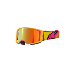 Alpinestars Goggle Supertech CORP Gul/Rosa Spegel/Röd Alpinestars Goggle Supertech CORP Gul/Rosa Spegel/Röd