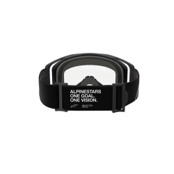 Alpinestars Goggle Vision 8 CORP Svart/ Klart Alpinestars Goggle Vision 8 CORP Svart/ Klart