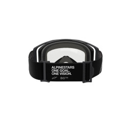 Alpinestars Goggle Vision 8 CORP Dubbelglas Svart/Klart Alpinestars Goggle Vision 8 CORP Dubbelglas Svart/Klart