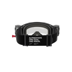 Alpinestars Goggle Vision 8 CORP Svart/Klart ROLL-OFF Alpinestars Goggle Vision 8 CORP Svart/Klart ROLL-OFF