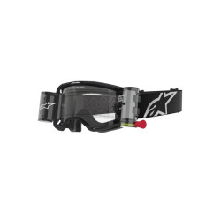 Alpinestars Goggle Vision 8 CORP Svart/Klart ROLL-OFF Alpinestars Goggle Vision 8 CORP Svart/Klart ROLL-OFF
