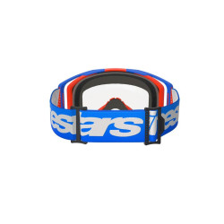 Alpinestars Goggle Vision 8 WORDMARK Blå/Orange/Klart Alpinestars Goggle Vision 8 WORDMARK Blå/Orange/Klart