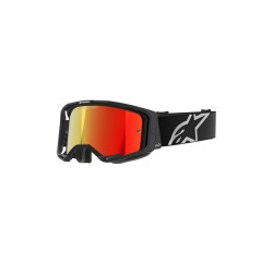 Alpinestars Goggle Vision 8 CORP Svart/Spegel Röd Alpinestars Goggle Vision 8 CORP Svart/Spegel Röd