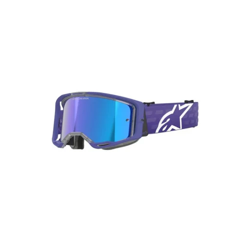 Alpinestars Goggle Vision 8 CORP Lila/Spegel Blå Alpinestars Goggle Vision 8 CORP Lila/Spegel Blå