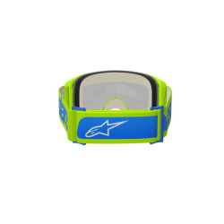 Alpinestars Goggle Vision 5 BLAZE Fluo Gul/Blå Spegel/Blå Alpinestars Goggle Vision 5 BLAZE Fluo Gul/Blå Spegel/Blå
