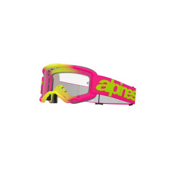 Alpinestars Goggle Vision 5 WORDMARK Rosa/Fluo Gul/Klart Alpinestars Goggle Vision 5 WORDMARK Rosa/Fluo Gul/Klart