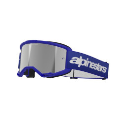 Alpinestars Goggle Vision 3 WORDMARK Blå/Spegel Silver