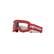 Alpinestars Goggle Vision 3 WORDMARK Röd/Klart Alpinestars Goggle Vision 3 WORDMARK Röd/Klart