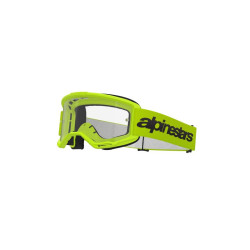 Alpinestars Goggle Vision 3 WORDMARK Gul Fluo/Klart Alpinestars Goggle Vision 3 WORDMARK Gul Fluo/Klart