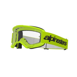 Alpinestars Goggle Vision 3 WORDMARK Gul Fluo/Klart