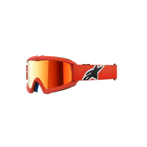 Alpinestars Goggle Vision YOUTH CORP Orange/Spegel Röd Alpinestars Goggle Vision YOUTH CORP Orange/Spegel Röd