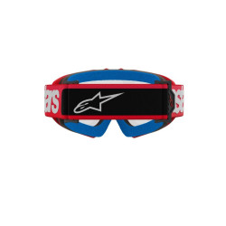 Alpinestars Goggle Vision YOUTH BLAZE Röd/Klart Alpinestars Goggle Vision YOUTH BLAZE Röd/Klart