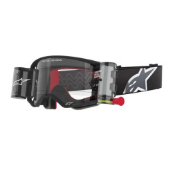 Alpinestars Goggle Supertech CORP Svart/Grå/Klart ROLL-OFF