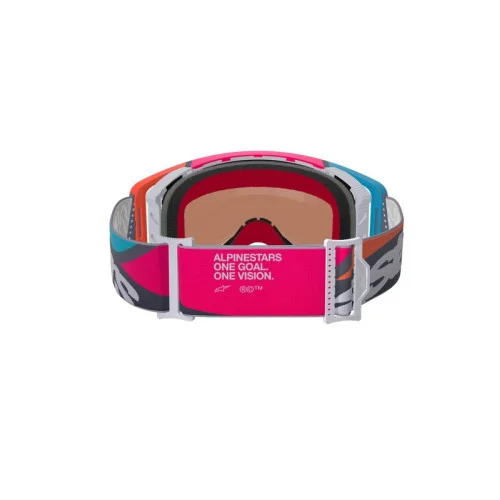 Alpinestars Goggle Supertech STREAM Grå/MULTI/Spegel Silver Alpinestars Goggle Supertech STREAM Grå/MULTI/Spegel Silver