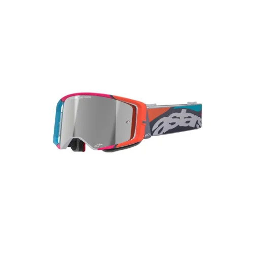 Alpinestars Goggle Supertech STREAM Grå/MULTI/Spegel Silver Alpinestars Goggle Supertech STREAM Grå/MULTI/Spegel Silver