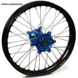 HAAN Wheels YZ 18" 2,15 Blått Nav/Svart fälgbana