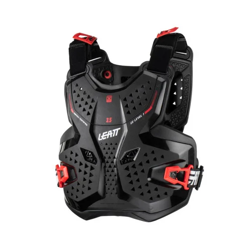 Leatt Bröstskydd 3.5 Junior Svart/Röd L/XL 147-159cm